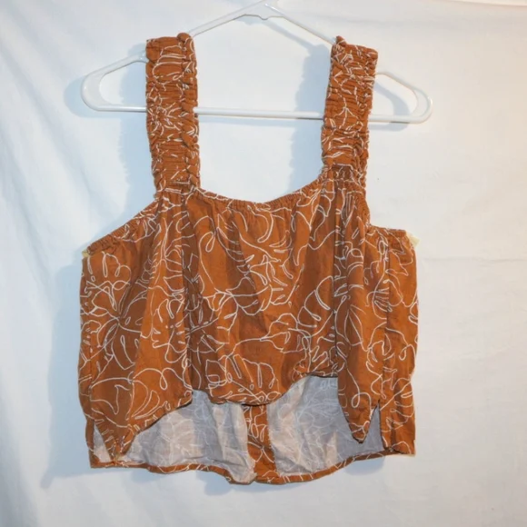 Sadie & Sage Orange Crop Top - Picture 7 of 9